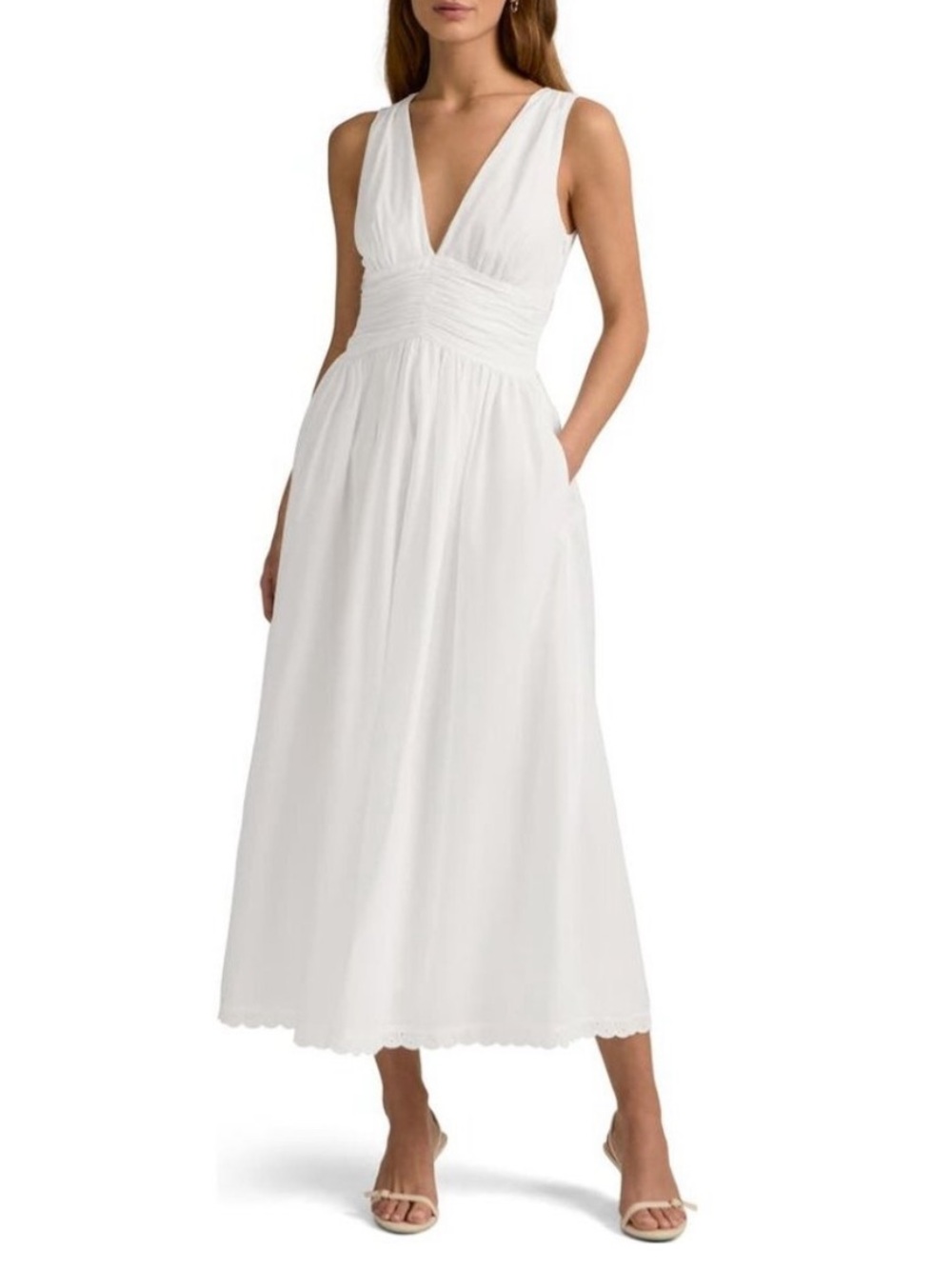 Favorite Daughter The Eyes Only For You white Cotton Dress size 8